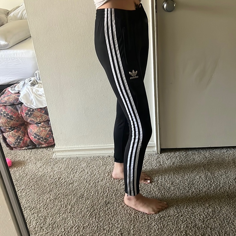 Women’s Adidas Tight Fit Track Pants - XS - Picture 3 of 6
